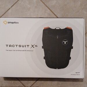 TactSuit X16 VR Haptic Suit - Black